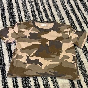 Madewell Camouflage Cropped Tee